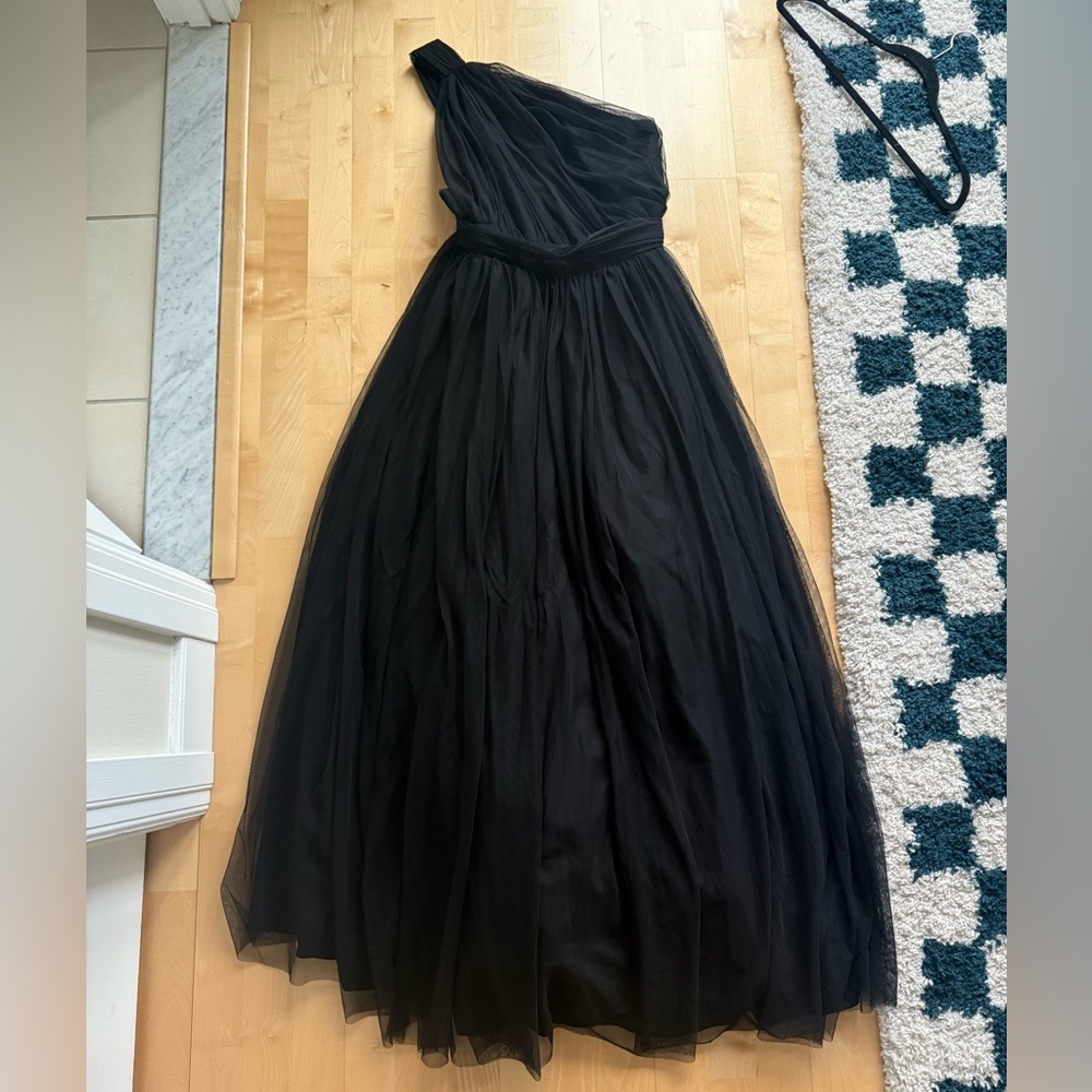 ASOS one shoulder floor length dress